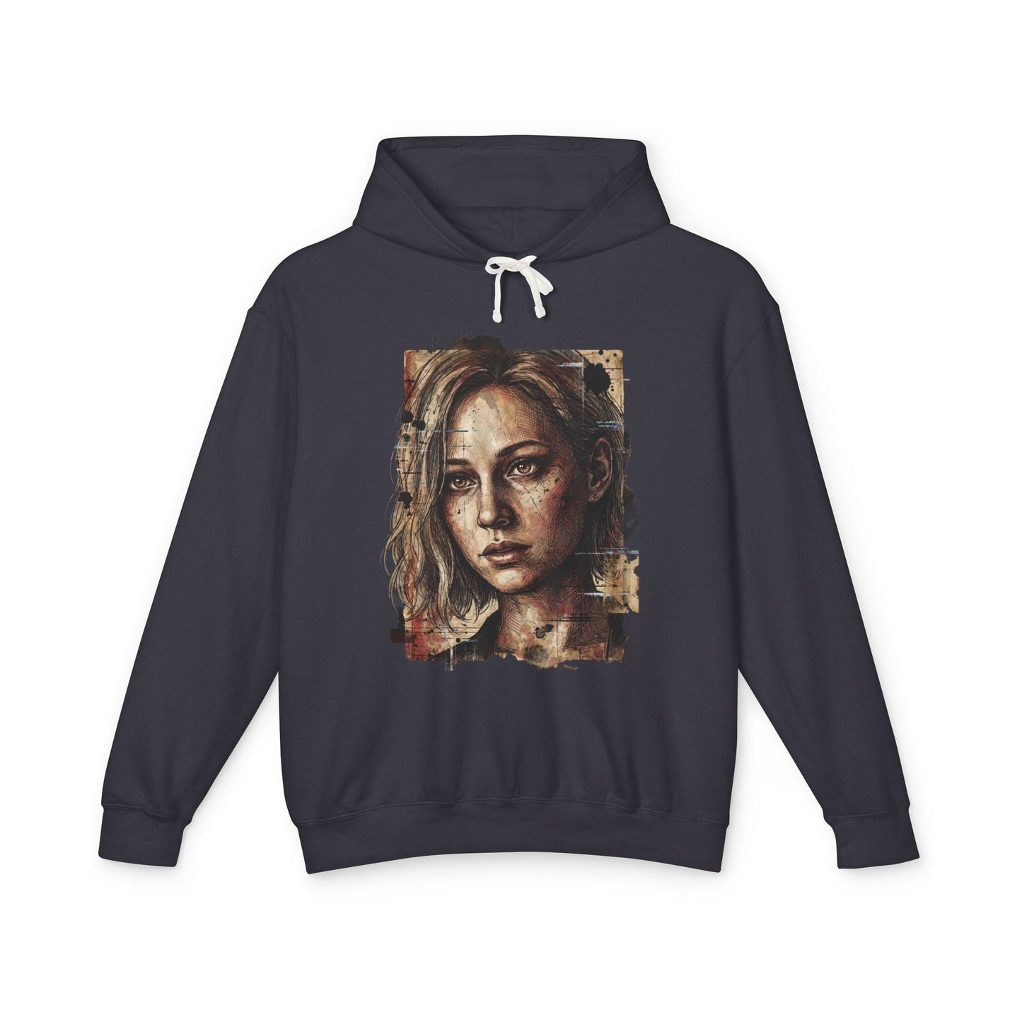 Grace Ashcroft Resident Evil Requiem Shy Analyst First-Person Portrait Unisex Premium Hoodie