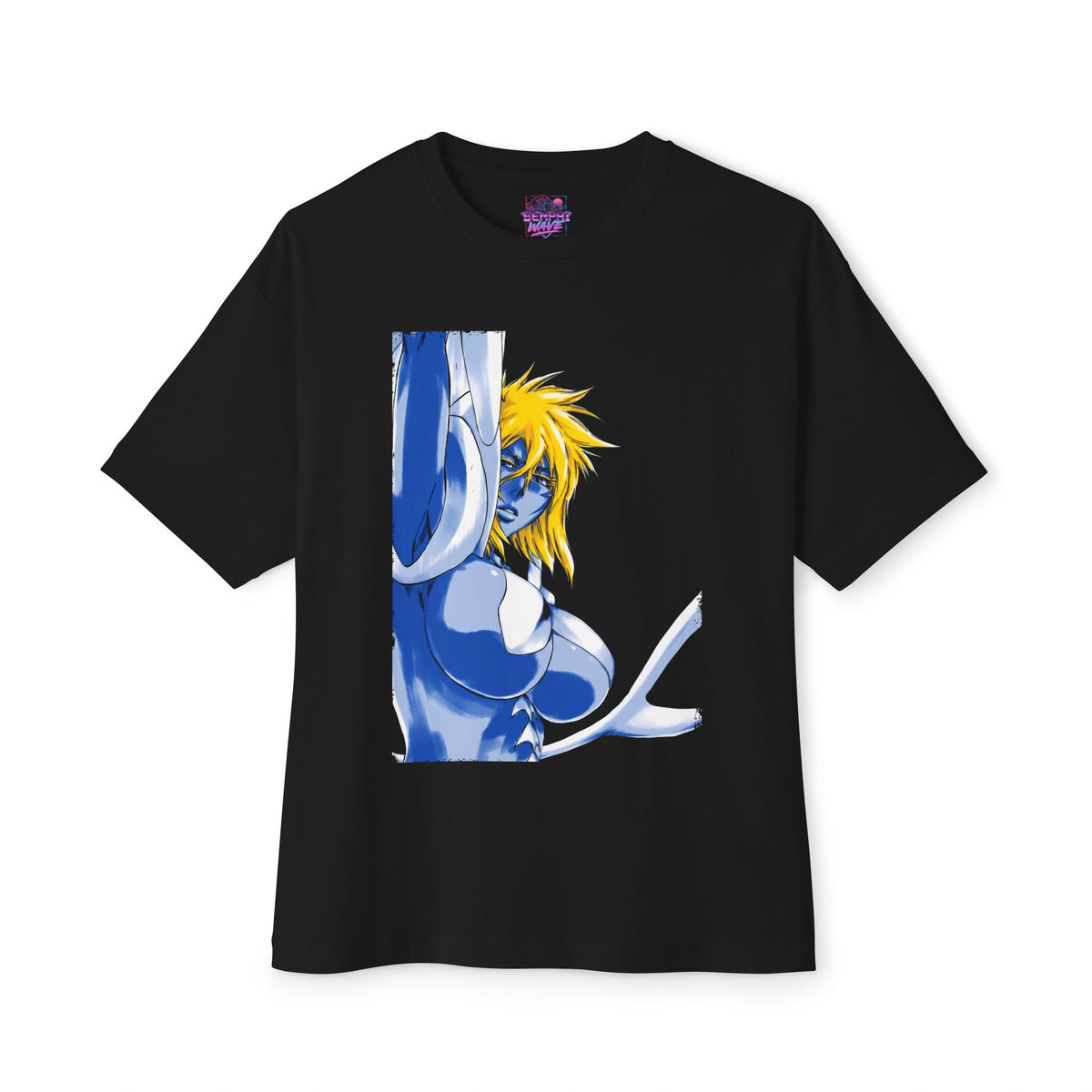 Tier Harribel Bleach Shark Teeth Water Queen Portrait Premium Oversized Unisex T-Shirt