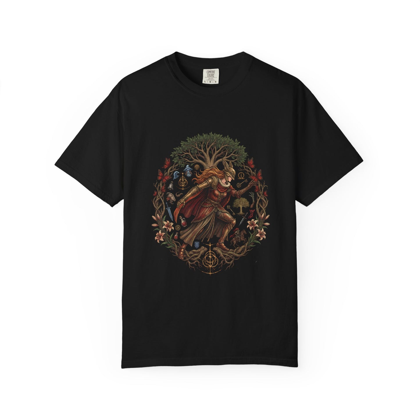 Malenia Elden Ring Unalloyed Gold Armor Icon Premium T-Shirt