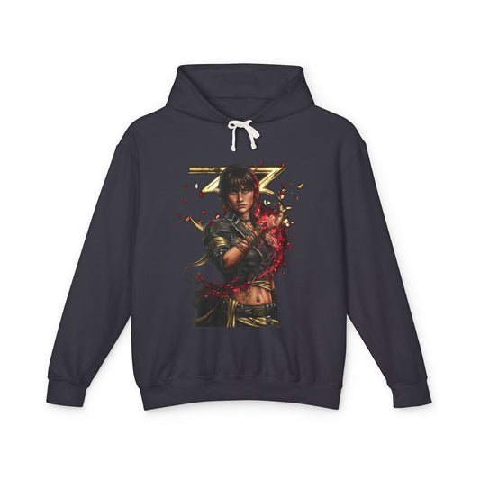 Expedition 33 Sciel Portrait – Scieleson Scythe Warm Teacher Warrior Art Unisex Premium Hoodie