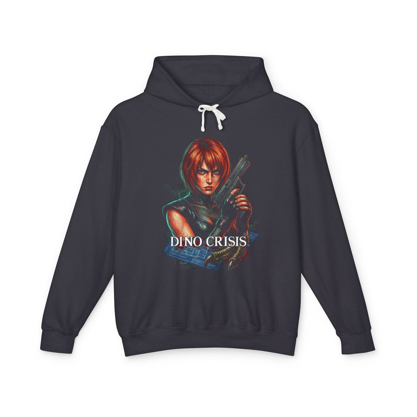 Regina Dino Crisis 1999 Cover Heroine Design Unisex Premium Hoodie