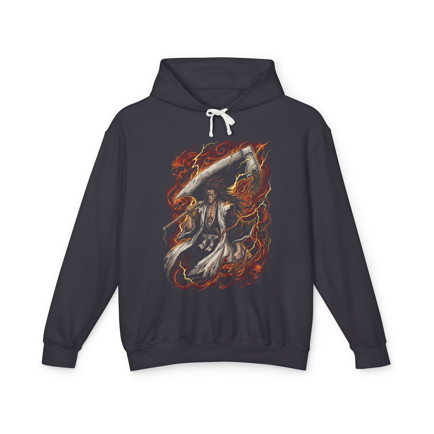Bleach Zaraki Kenpachi Nozarashi Bankai Art Unisex Premium Hoodie