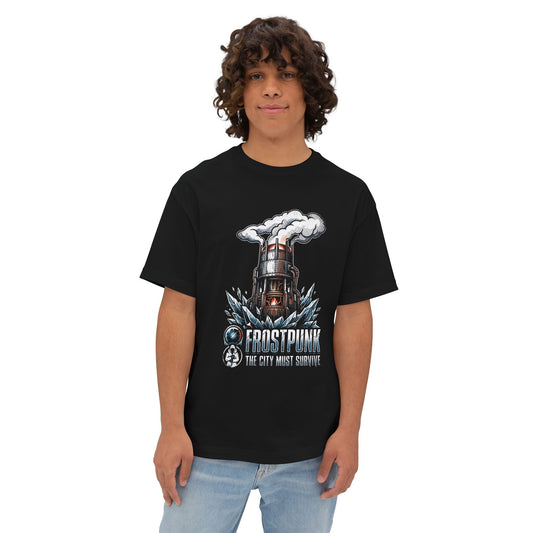 Frostpunk New London Steam Core Engineer Premium Oversized Unisex T-Shirt
