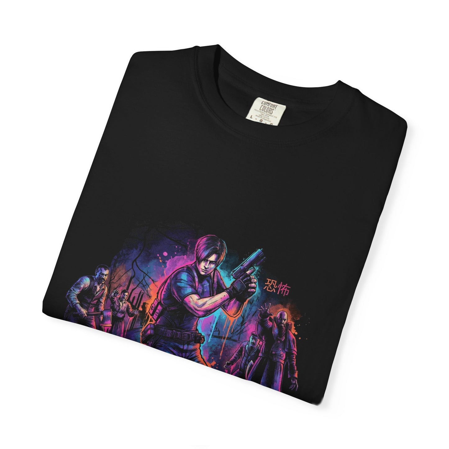 Resident Evil Nemesis 1999 Retro Cover Art Dramatic Horror Portrait Premium T-Shirt