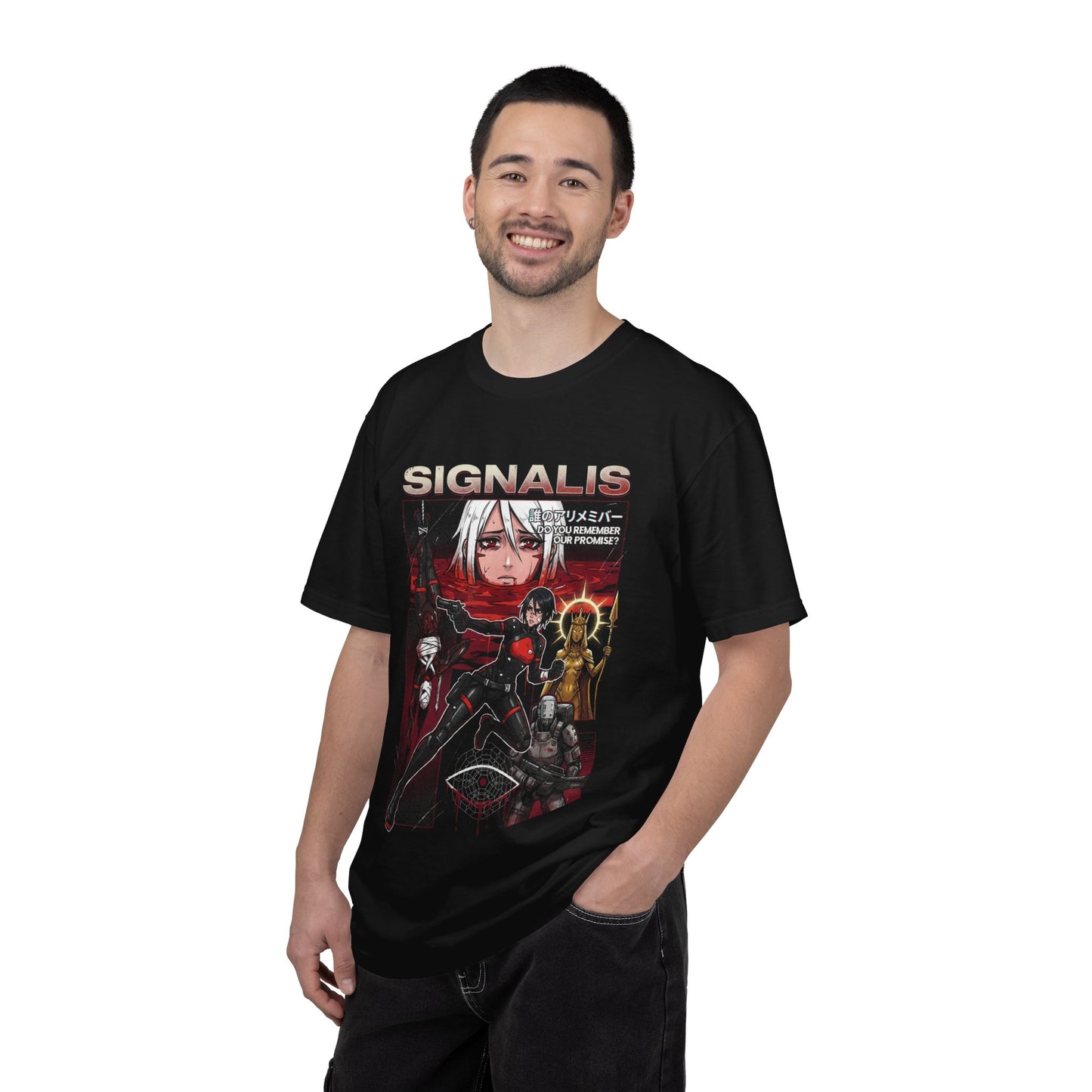 Signalis Elster Ariane Cosmic Horror Romance Red Black Palette Premium T-Shirt