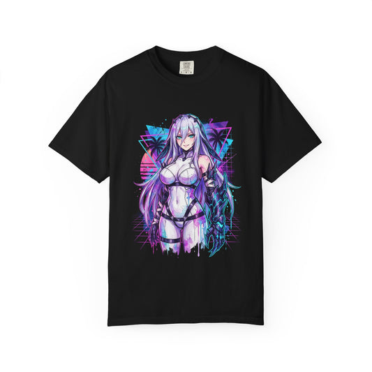 Narja Flying Wyrm Elysion Attack and Support Combo Chaos Zero Nightmare Art Premium T-Shirt