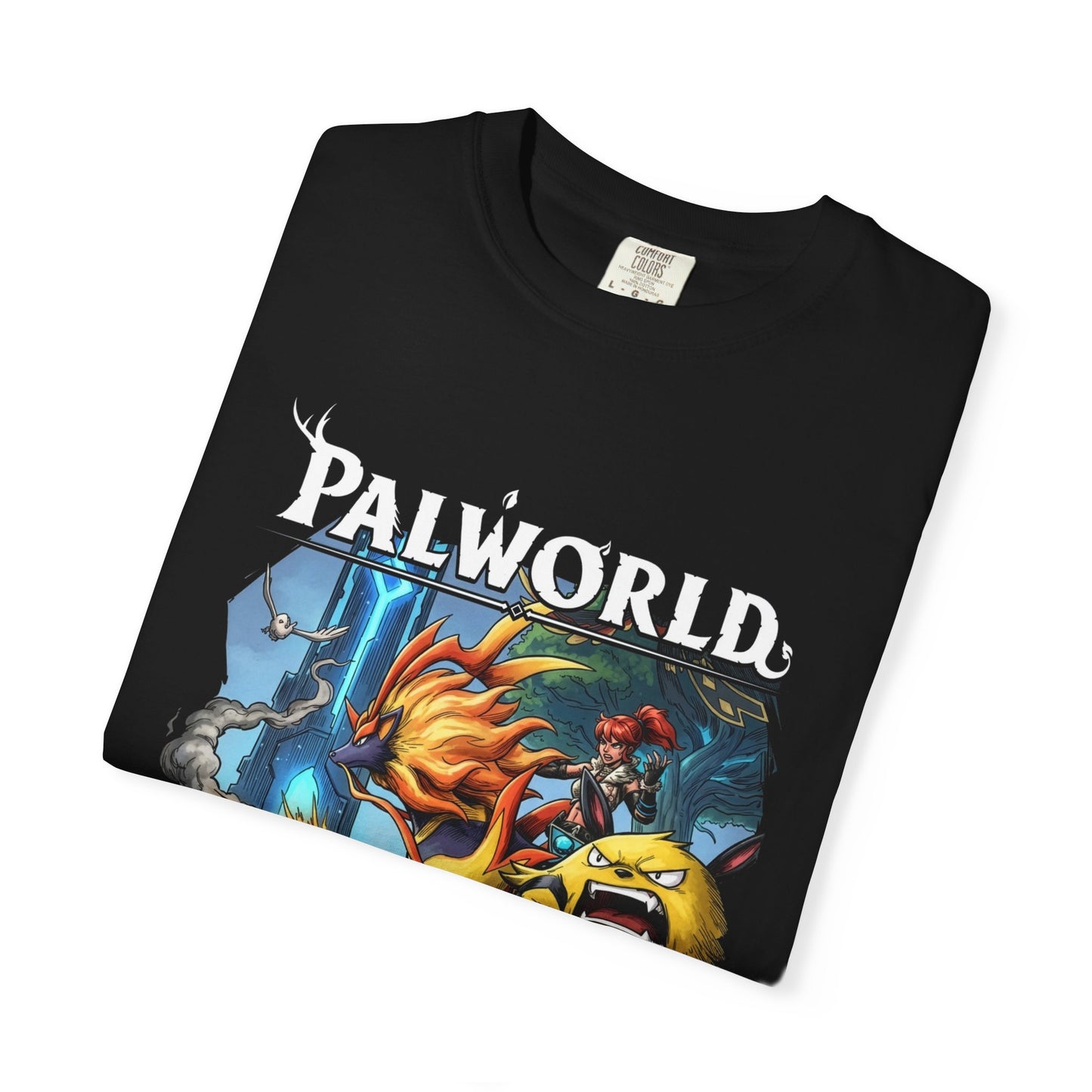Palworld Chillet Pal Capture Sphere Fan Art Premium T-Shirt