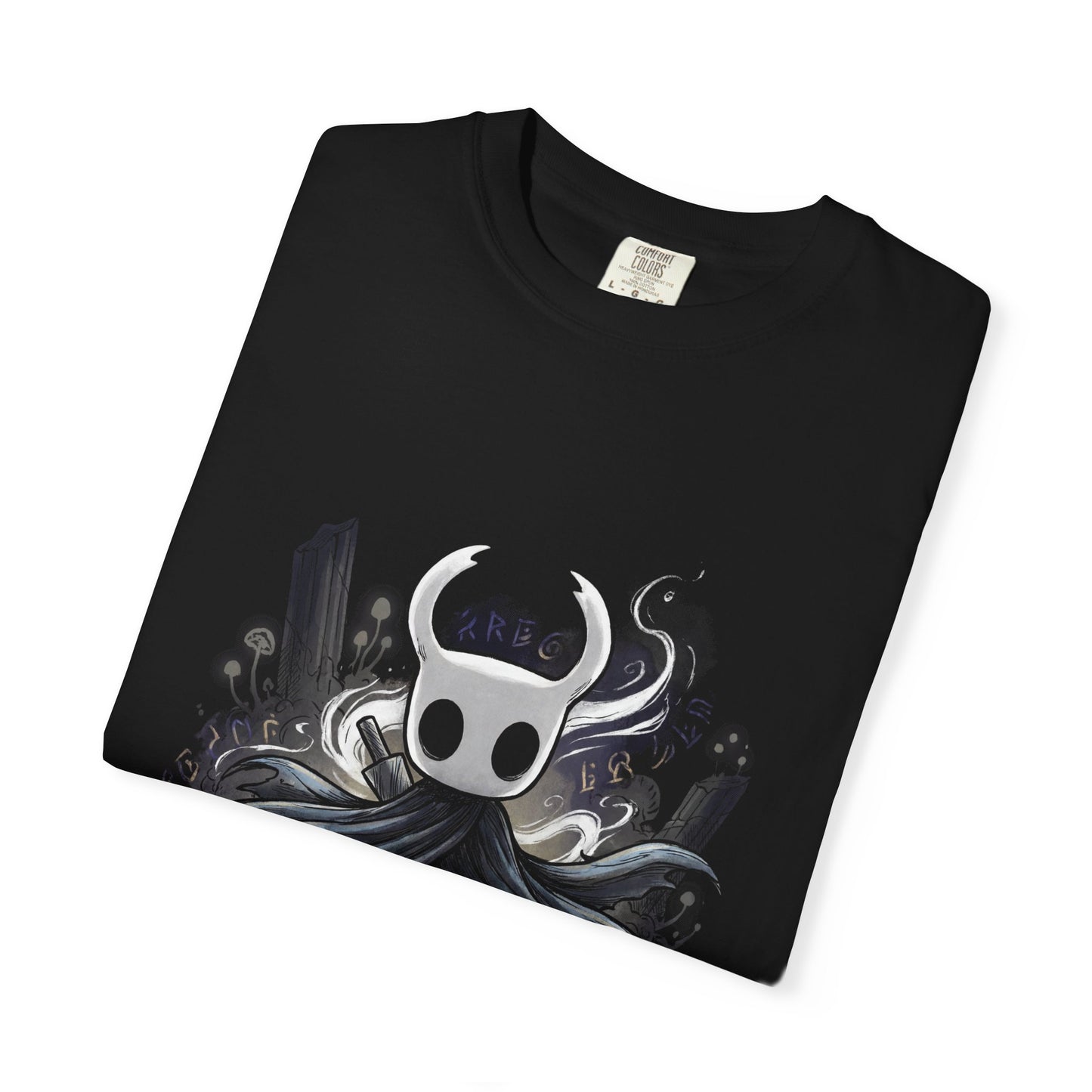 Hollow Knight Ghost Knight Nail Mask Silent Protagonist Design Premium T-Shirt