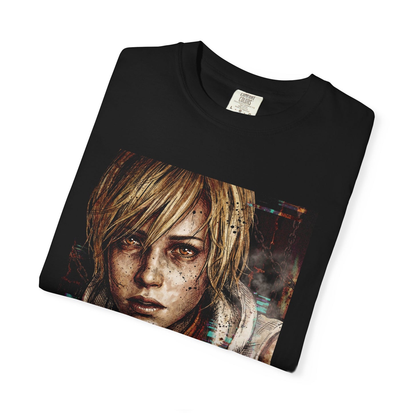 Heather Mason SH3 Cheryl Reincarnation Butterfly Knife Portrait Premium T-Shirt