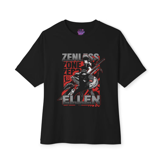Zenless Zone Zero Ellen Joe Anime Gaming Graphic Tee Premium Oversized Unisex T-Shirt