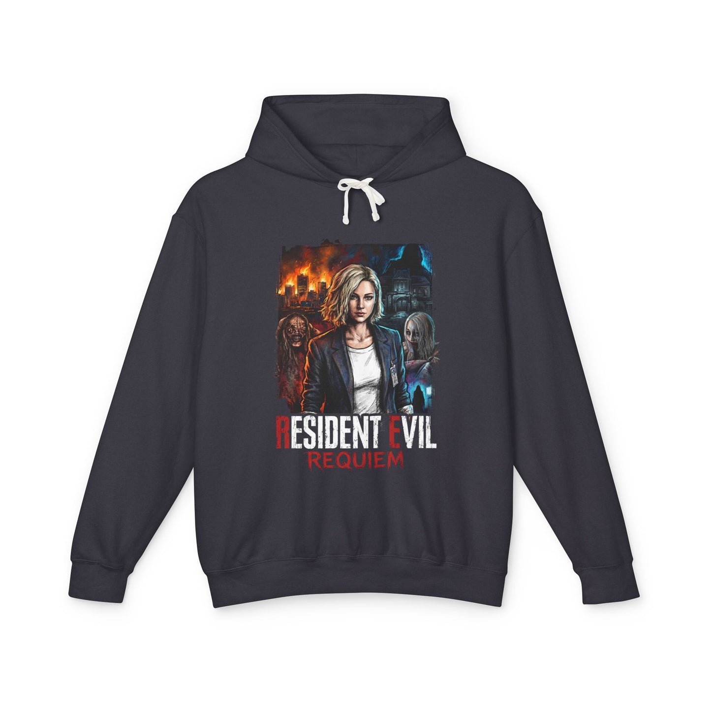 Resident Evil Requiem Grace Ashcroft FBI Analyst Walkthrough Icon Unisex Premium Hoodie