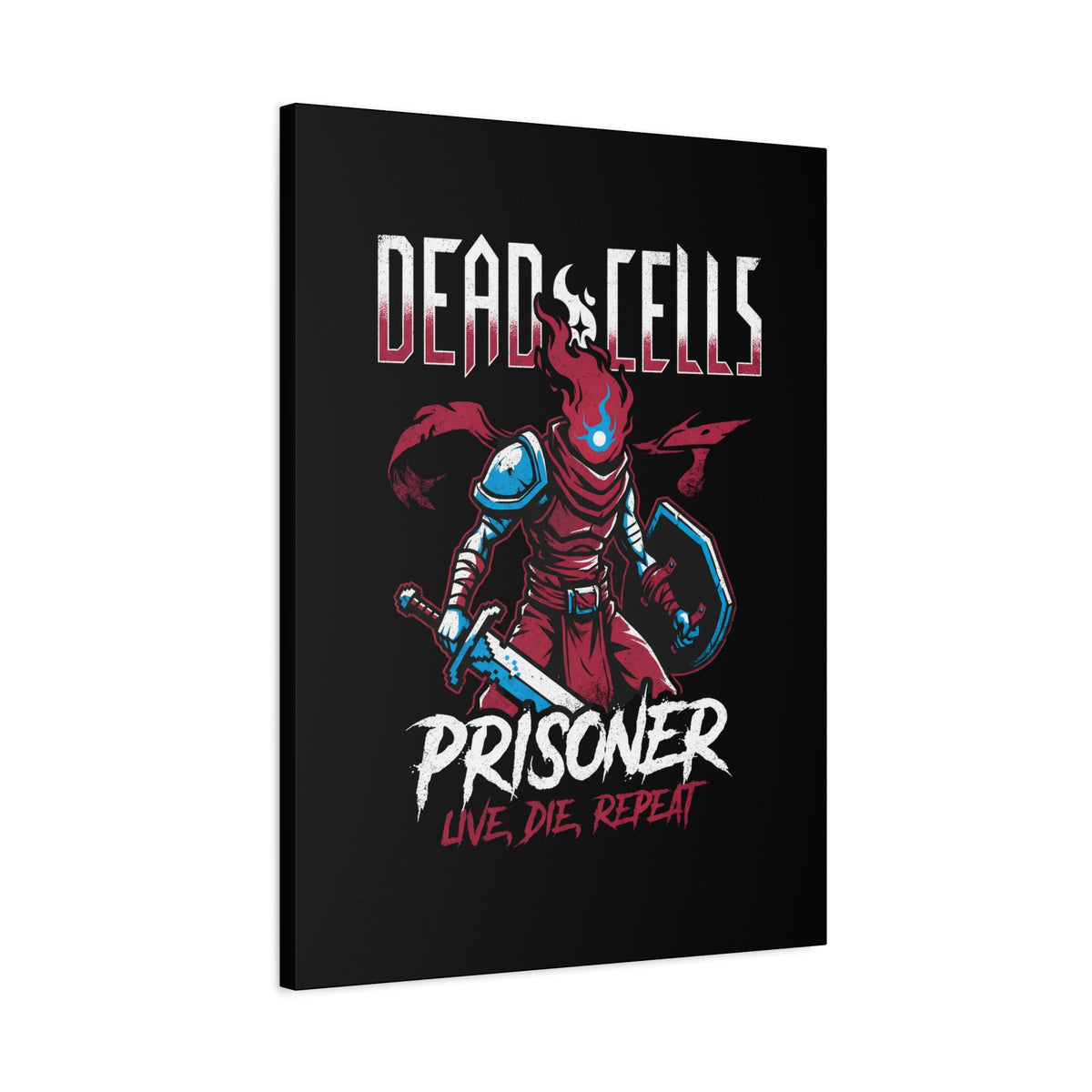 Dead Cells Prisoner Live Die Repeat Canvas Print