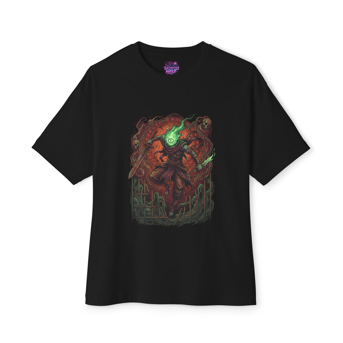 Dead Cells The Prisoner T-Shirt | Beheaded Prisoner Rogue-Lite Roguevania Tee Premium Oversized Unisex T-Shirt