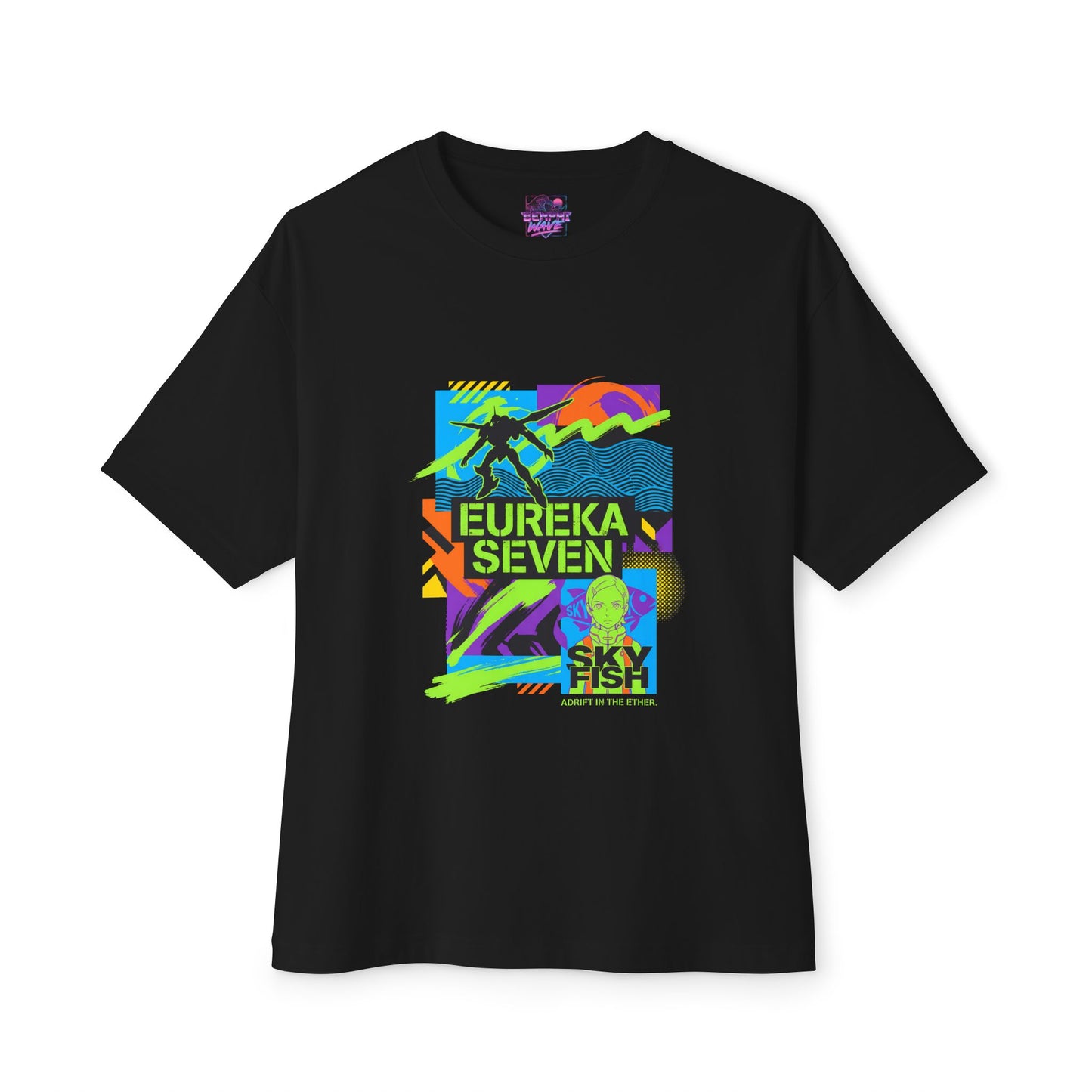 Renton Thurston Eureka Seven: Lift Board Hero Premium Oversized Unisex T-Shirt
