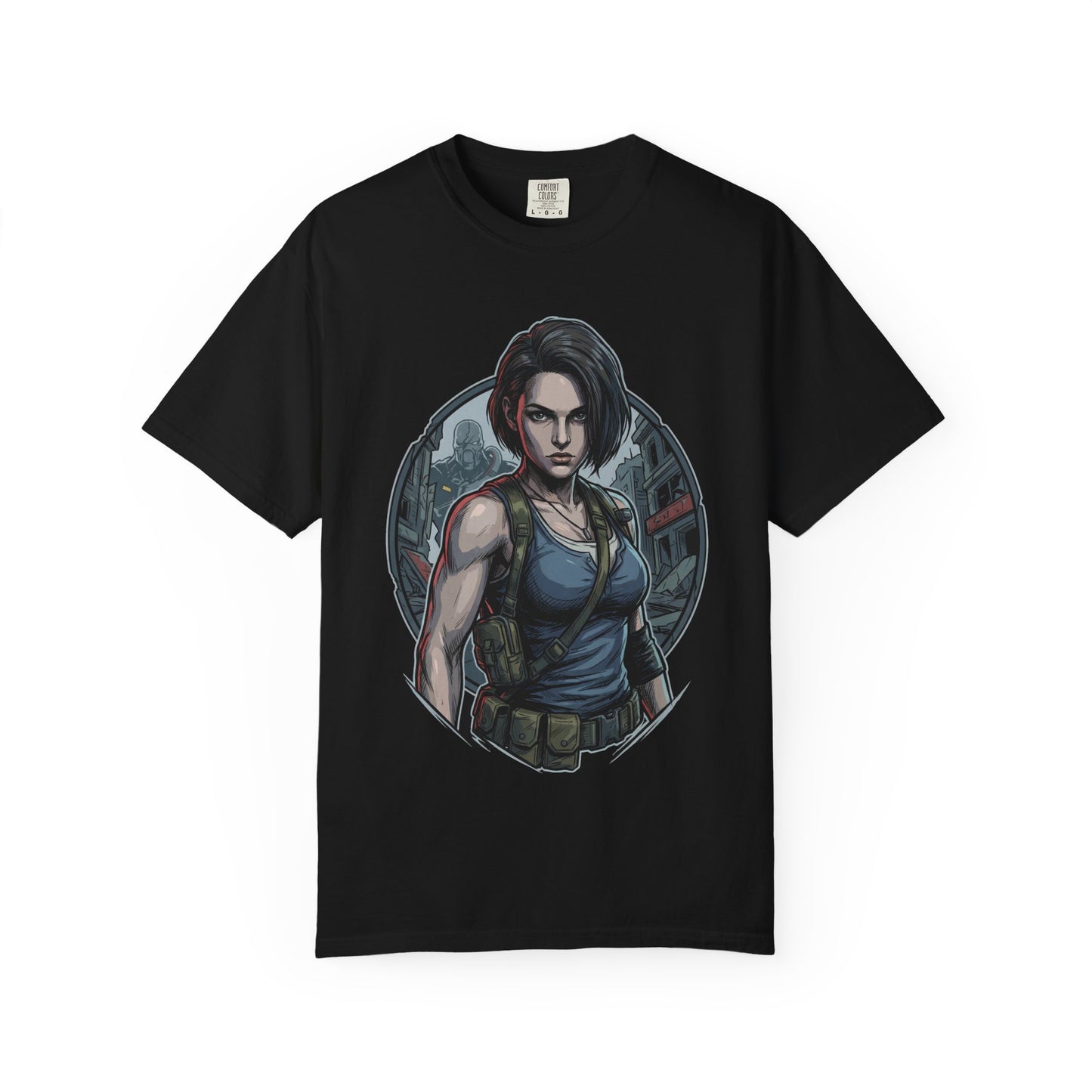 Jill Valentine RE Shirt | Classic Tube Top Beret Survival Horror Gamer Merch Premium T-Shirt