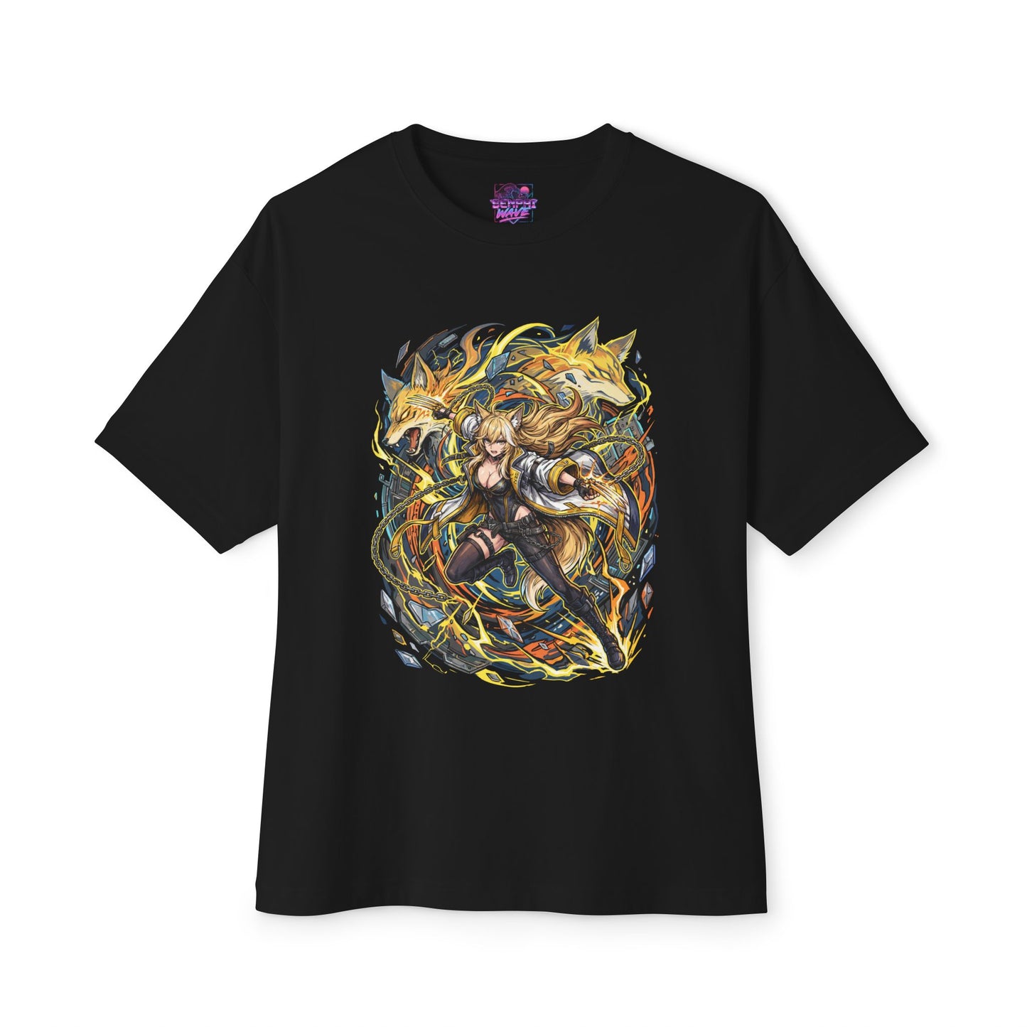 Frost Shield & Glacial Iron Fist Magna Epic Art Premium Oversized Unisex T-Shirt
