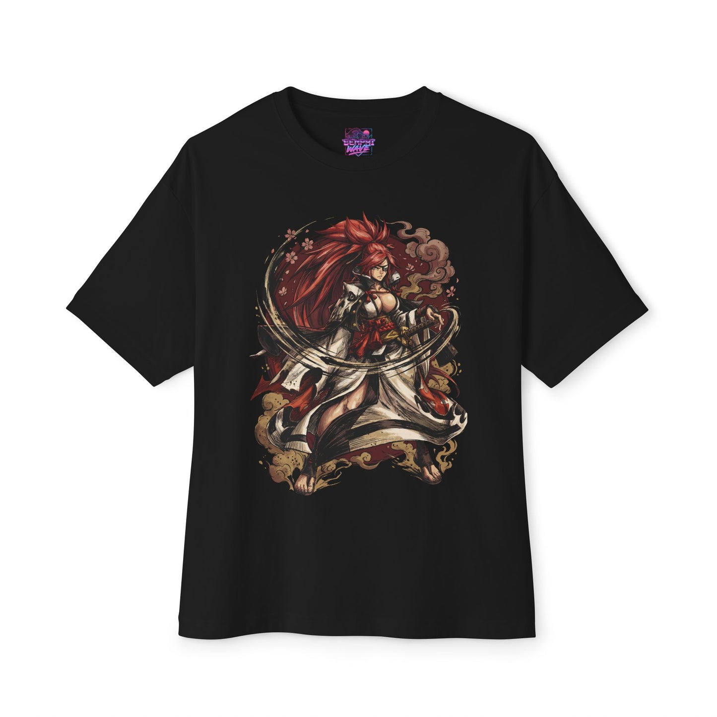 Baiken Guilty Gear: Hot-Headed Samurai Fighter Premium Oversized Unisex T-Shirt