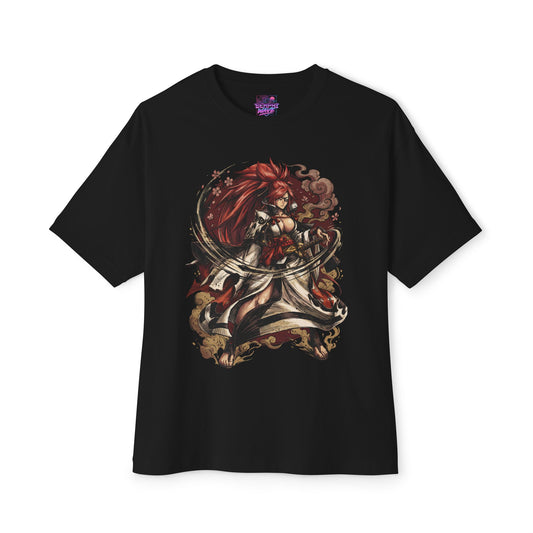 Baiken Guilty Gear: Hot-Headed Samurai Fighter Premium Oversized Unisex T-Shirt