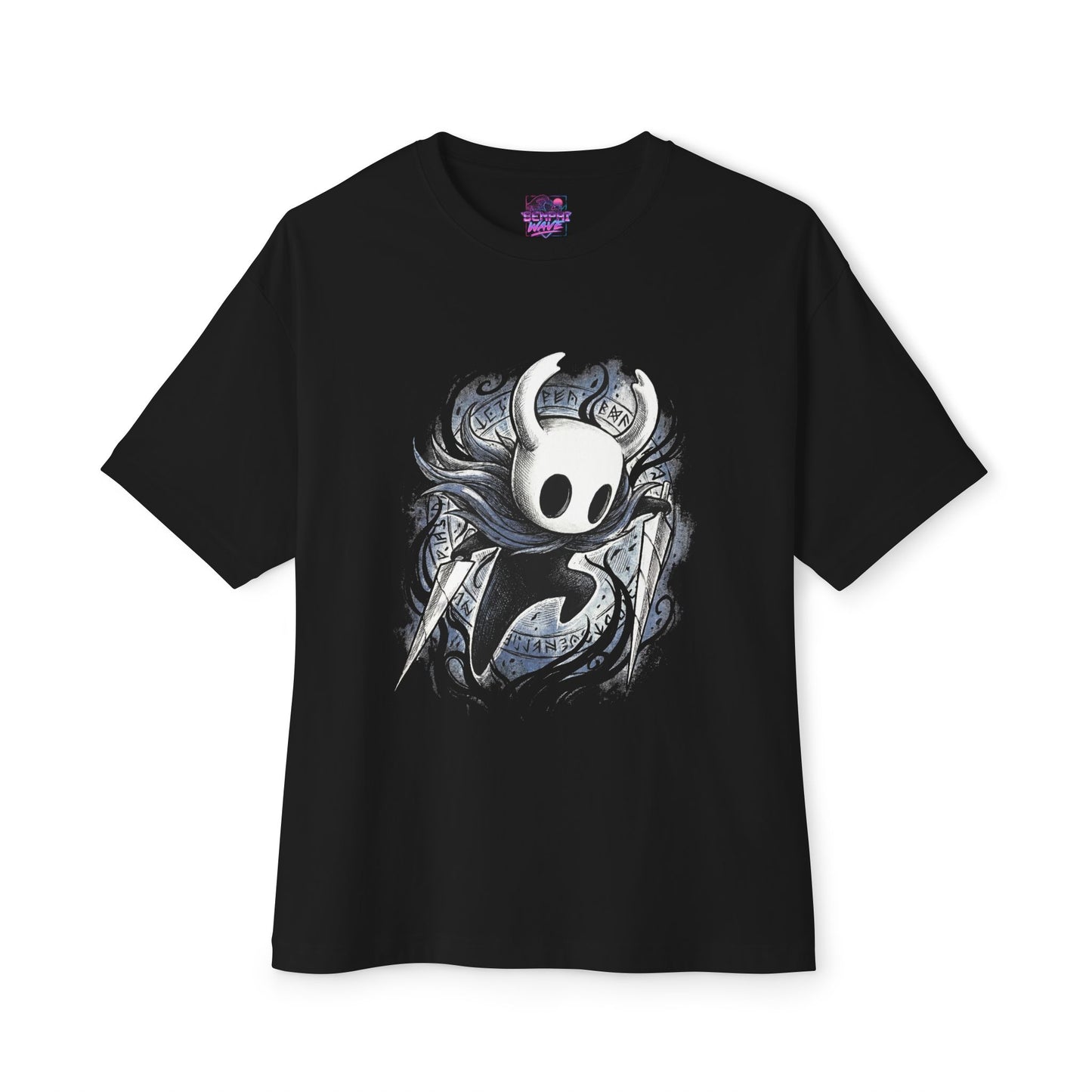 Hollow Knight Little Ghost Design Shirt | Shade Lord Hallownest Fan Tee Premium Oversized Unisex T-Shirt
