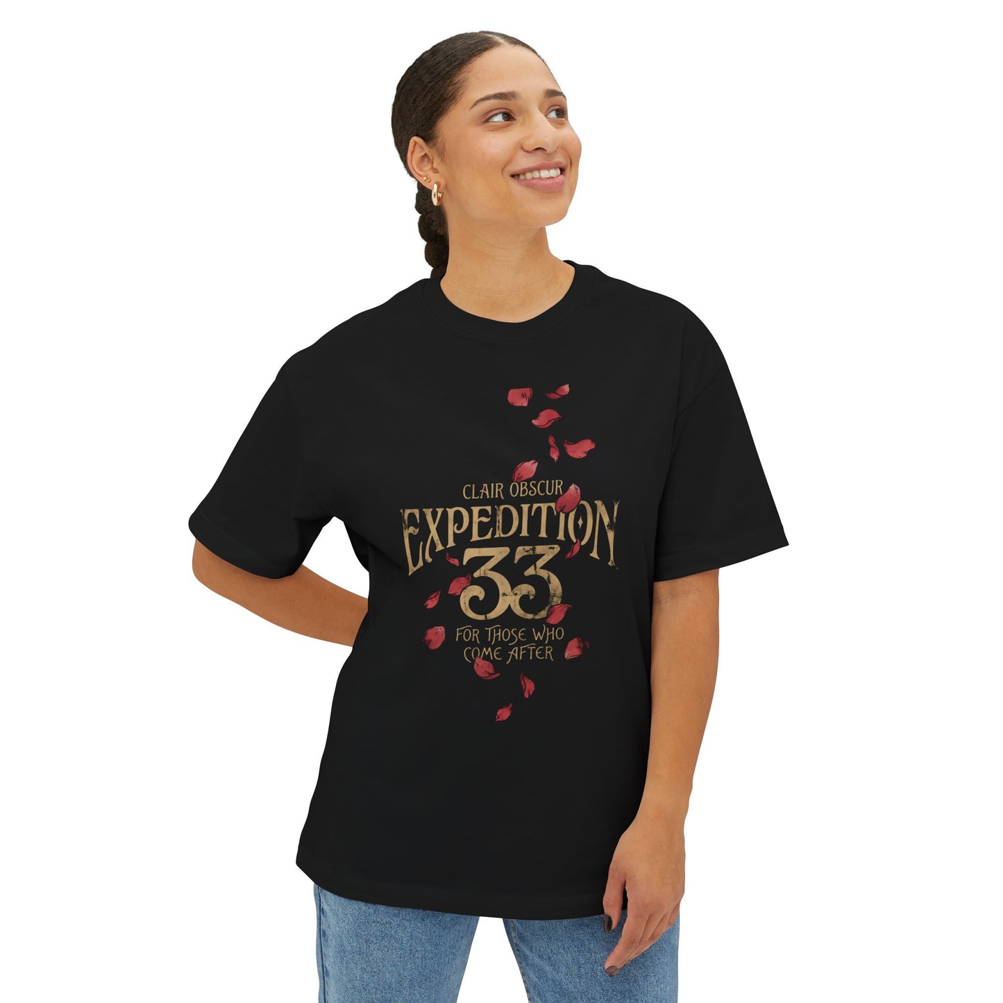 Clair Obscur Expedition 33: Streetwear Premium Oversized Unisex T-Shirt