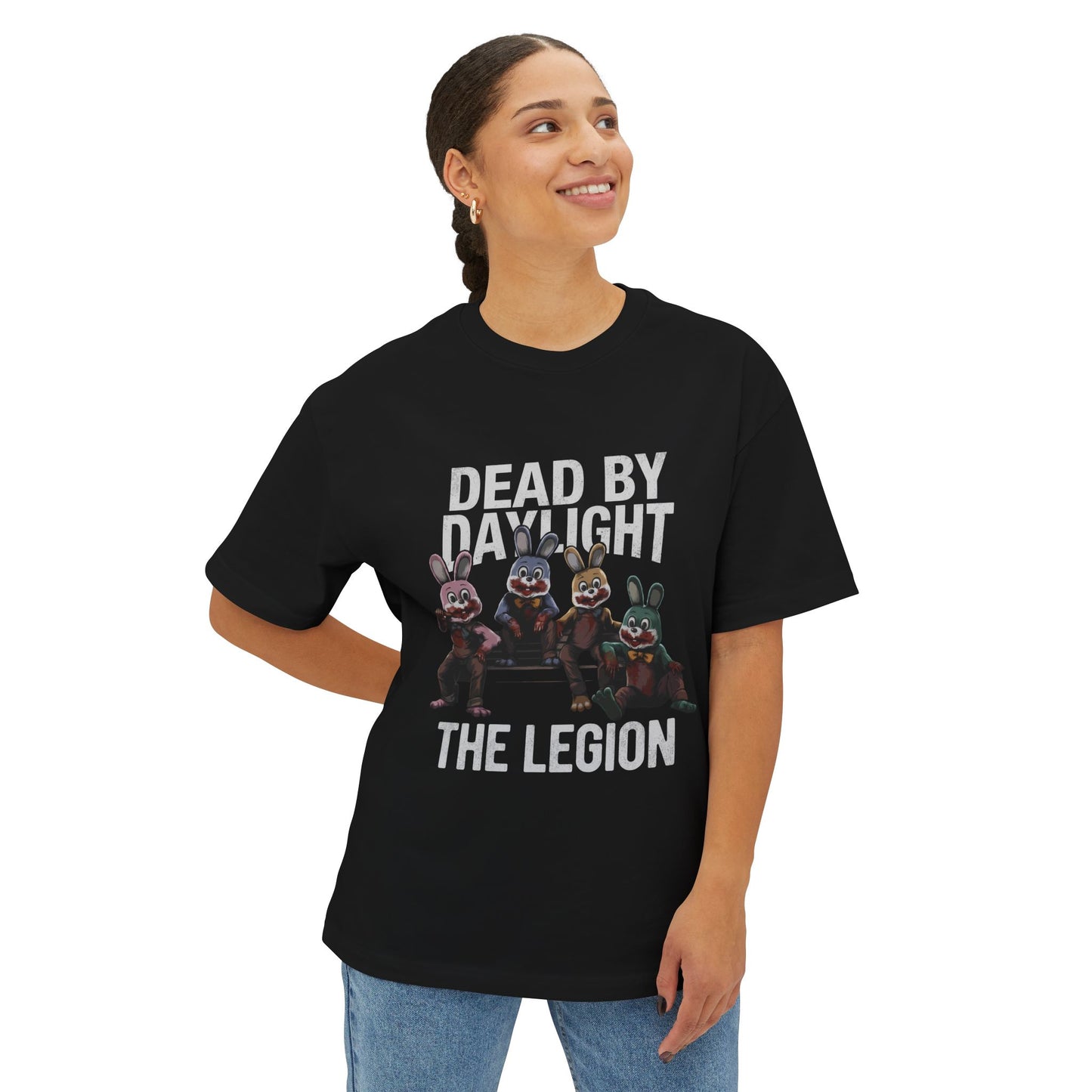 Robbie the Rabbit Legion Skin Silent Hill Crossover Premium Oversized Unisex T-Shirt