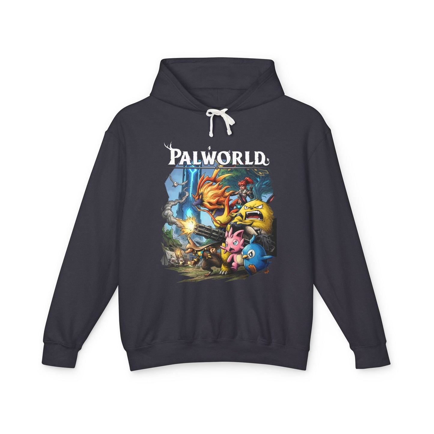 Palworld Chillet Pal Capture Sphere Fan Art Unisex Premium Hoodie