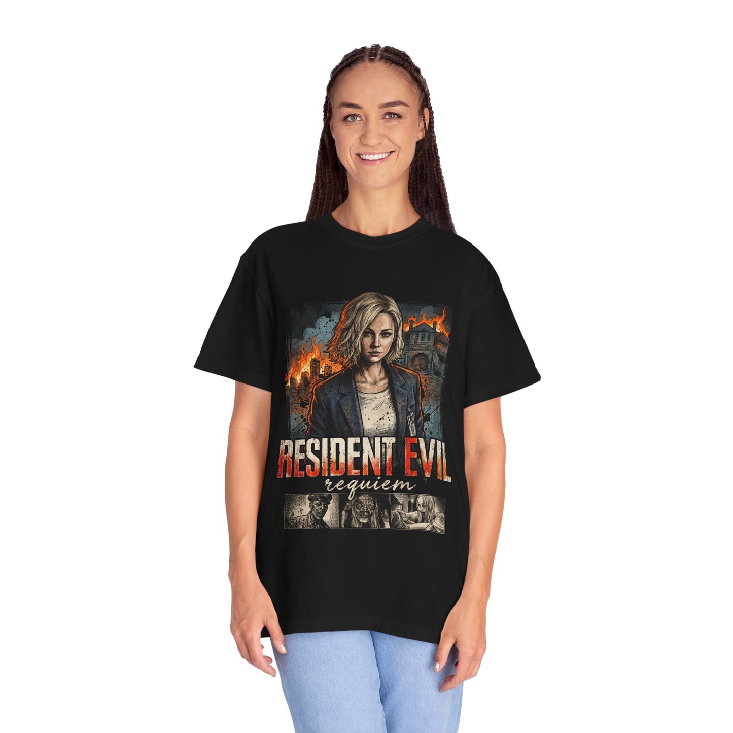 Grace Ashcroft RE Requiem 2026 Survival Horror New Protagonist Premium T-Shirt