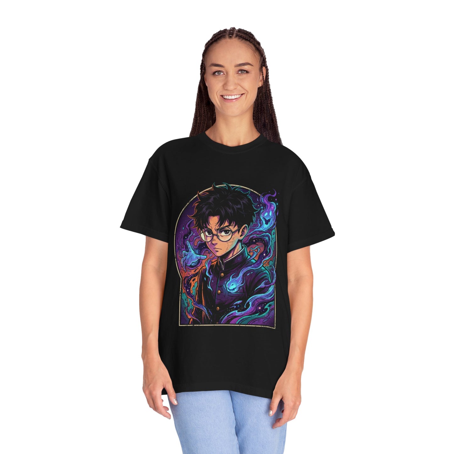 Dandadan Okarun Spirit Medium Best Friend Portrait Premium T-Shirt