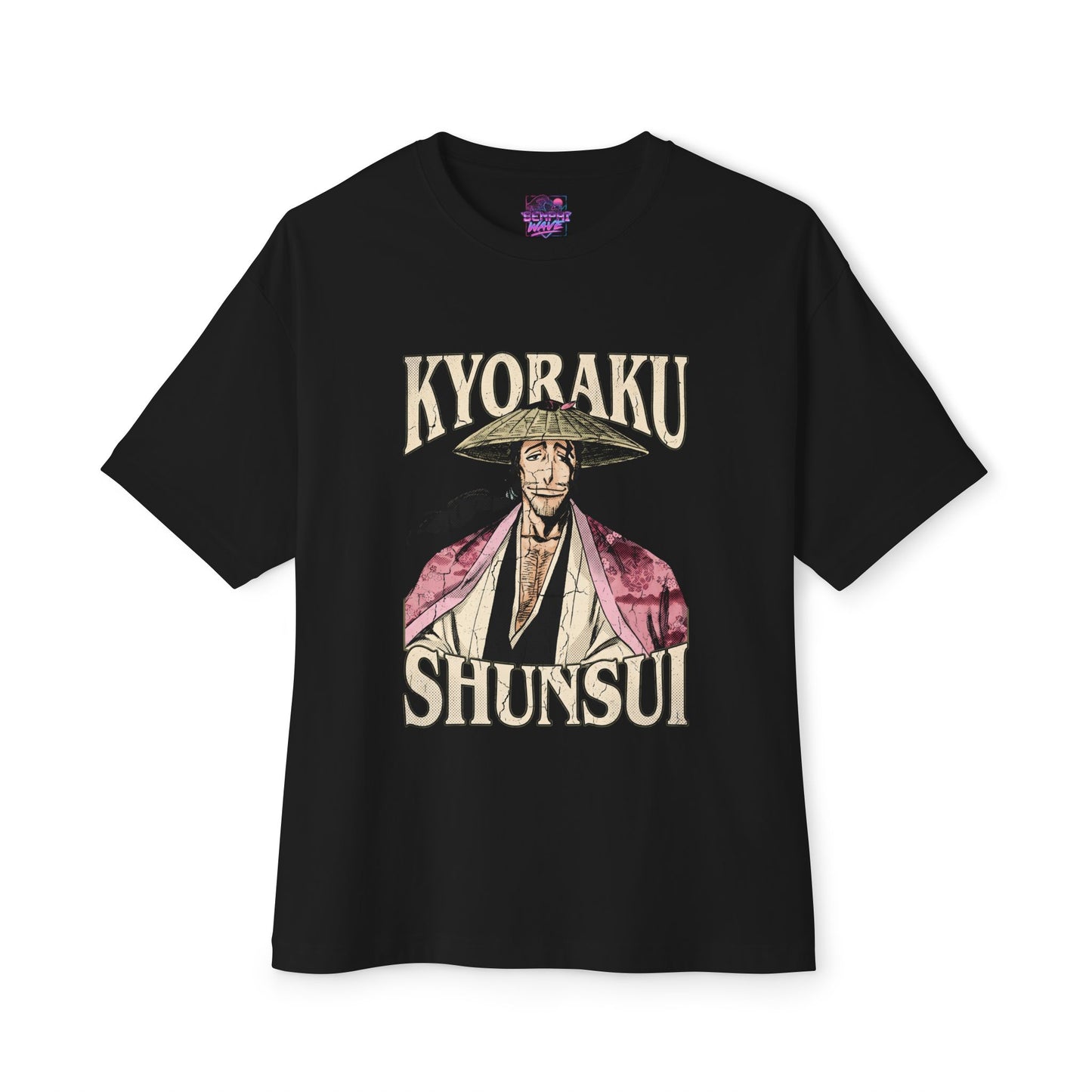 Shunsui Kyoraku Bleach Soul Reaper Retro Bootleg Tee
