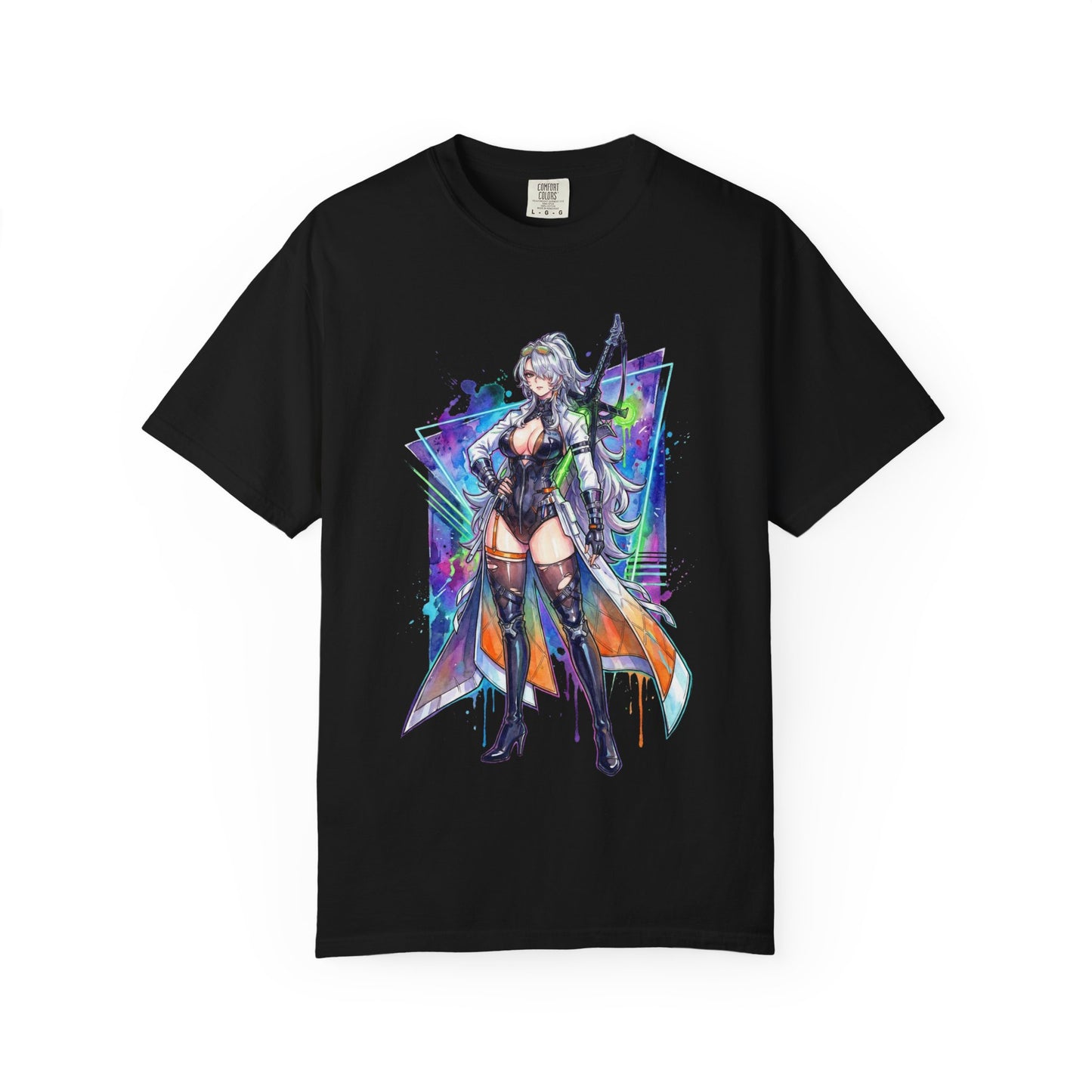 Nine Wanderer Faction Big Sword Warrior CZN Epic Pose Art Premium T-Shirt