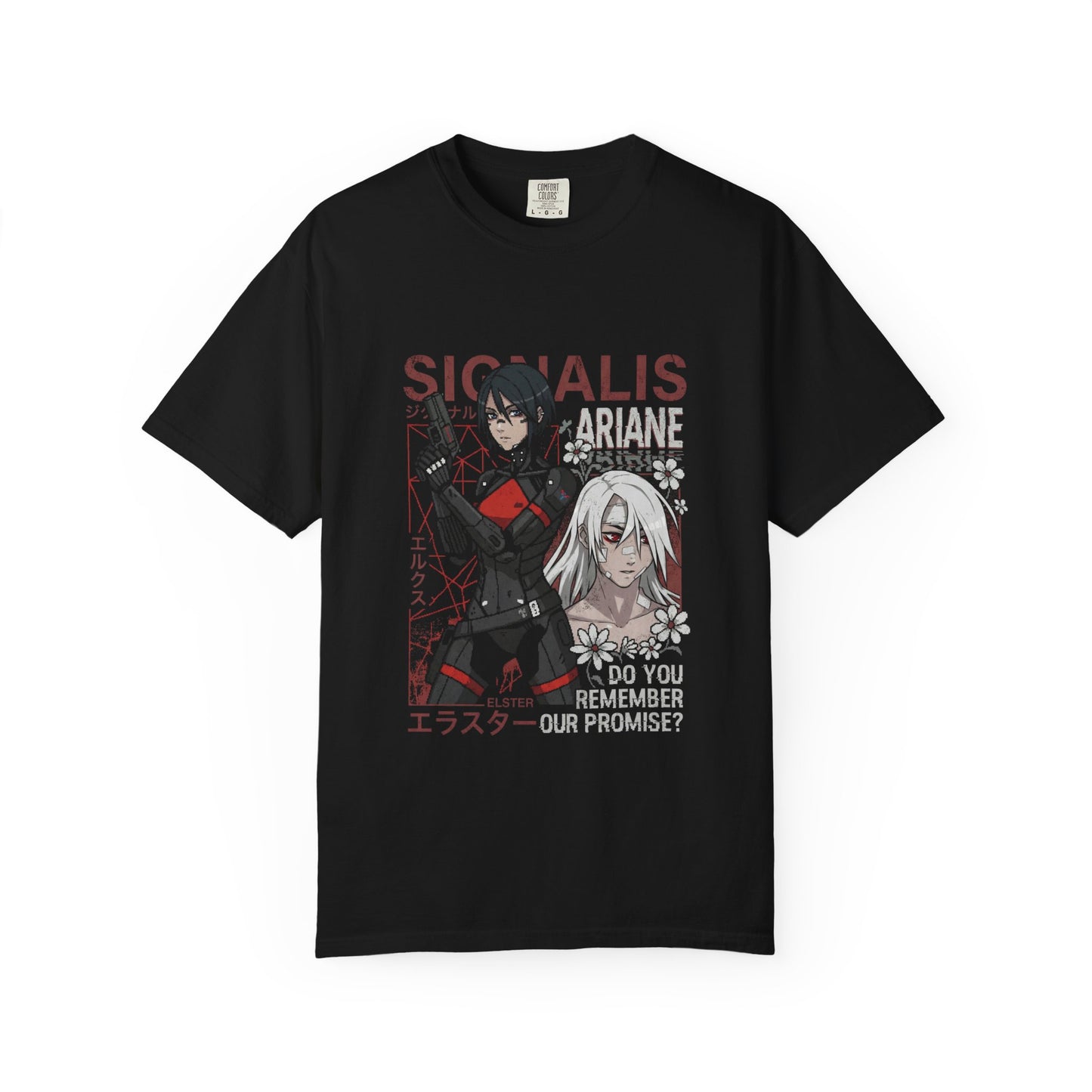 Signalis Elster Ariane Connection Deep Space Melancholy Art Premium T-Shirt