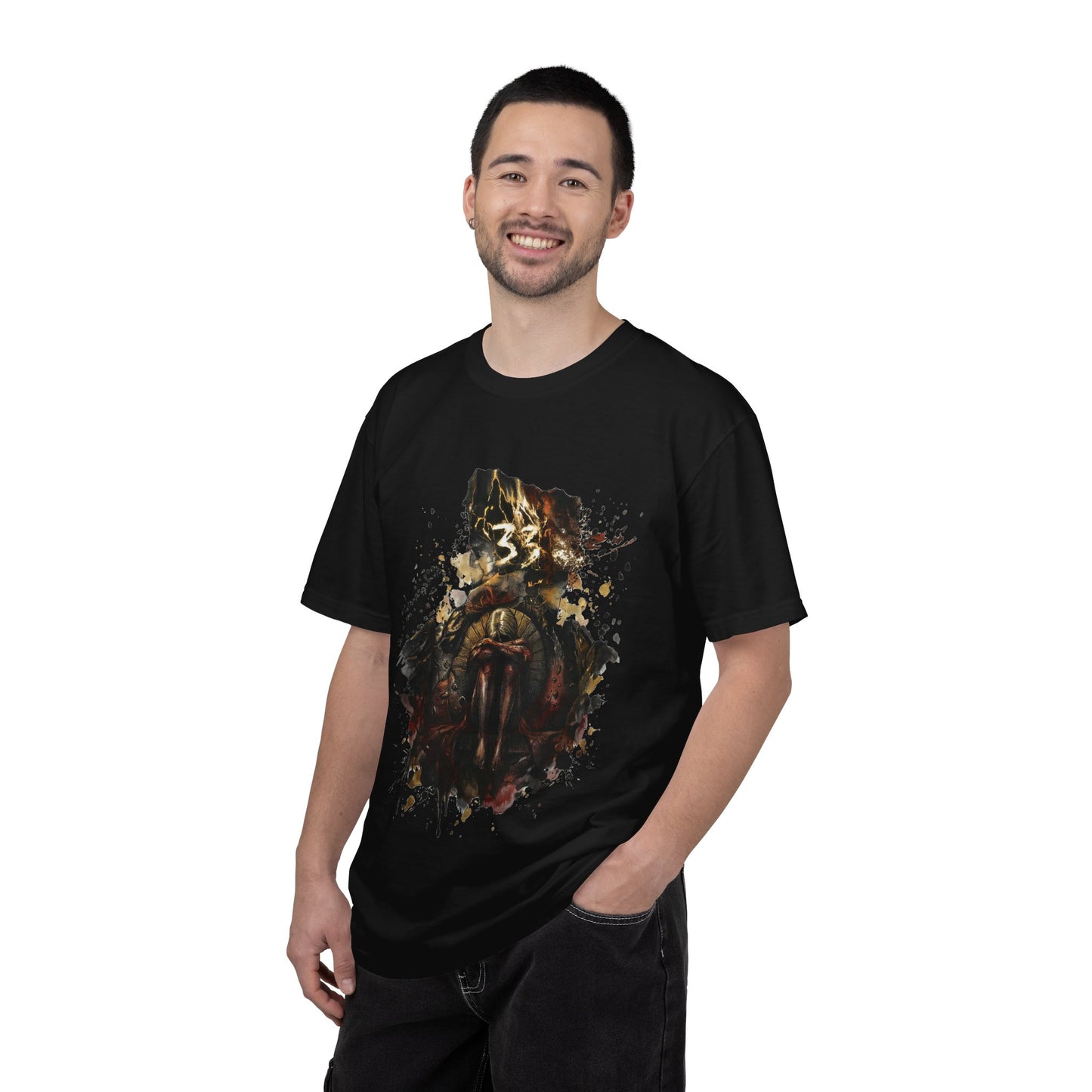 Expedition 33 Facing Paintress Retro Scanline Vaporwave Art Premium T-Shirt