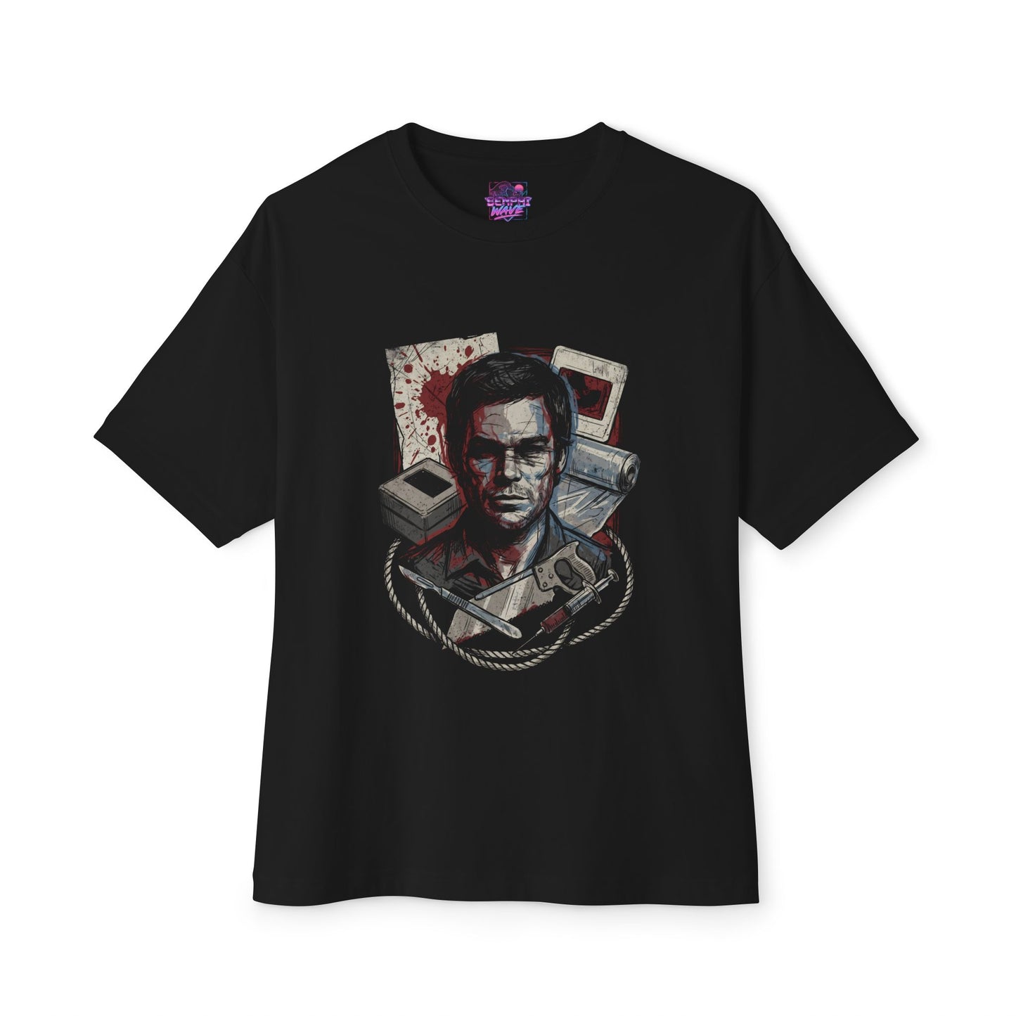 Dexter “Tonight’s the Night” – Famous Dexter Quote Design Premium Oversized Unisex T-Shirt