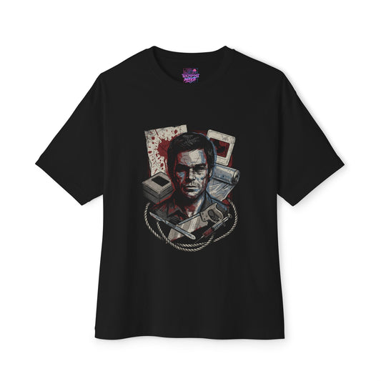 Dexter “Tonight’s the Night” – Famous Dexter Quote Design Premium Oversized Unisex T-Shirt
