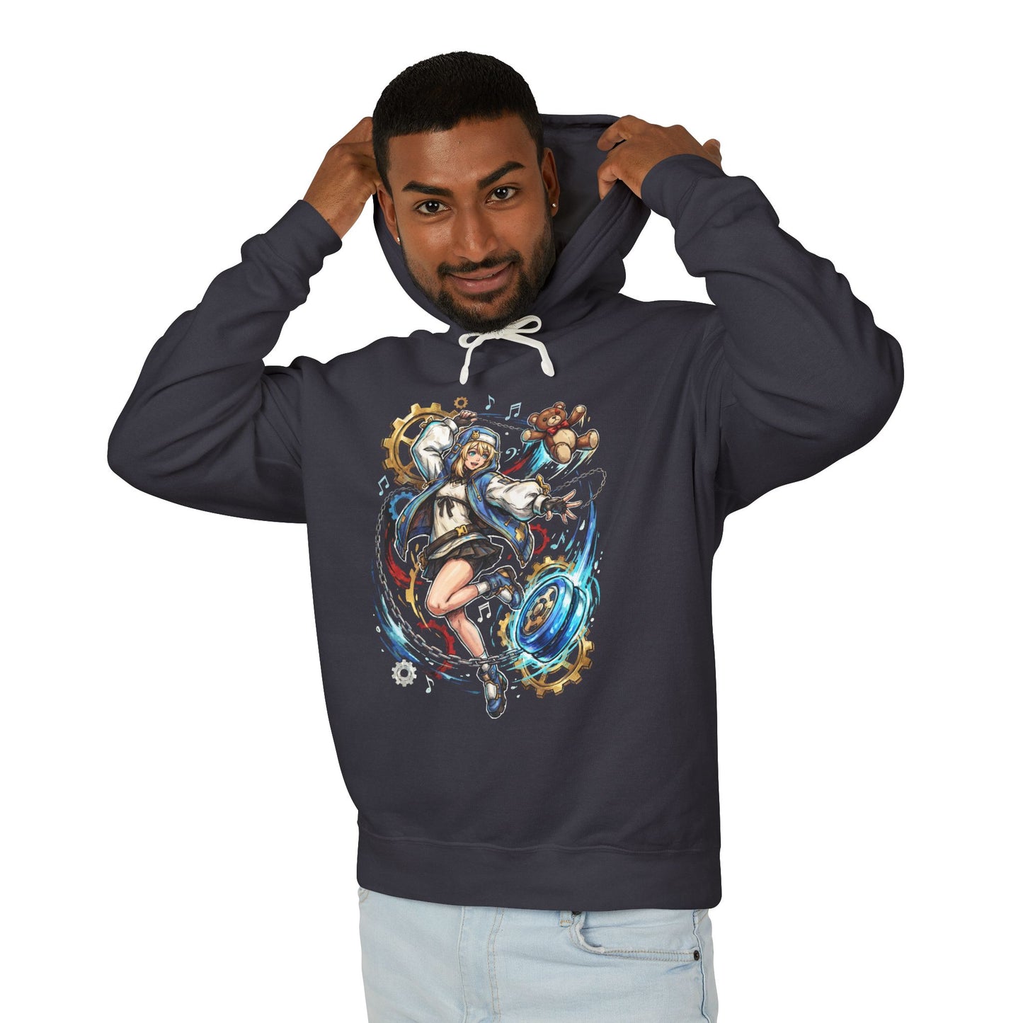 Guilty Gear Bridget Yo-Yo Assassin Iconic Design Unisex Premium Hoodie