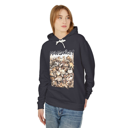 Cute Mutant Cats Mewgenics Hoodie | Edmund McMillen Binding of Isaac Fan Merch Unisex Premium Hoodie