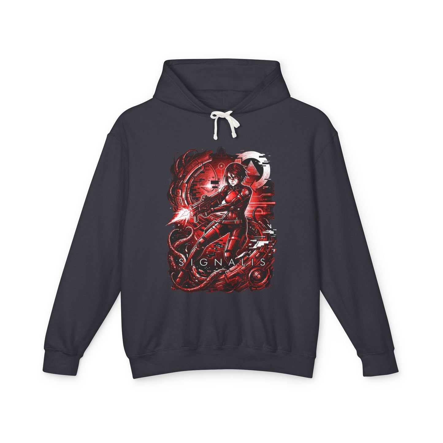 Signalis Cosmic Secret Unravel Horror Aesthetic Icon Unisex Premium Hoodie
