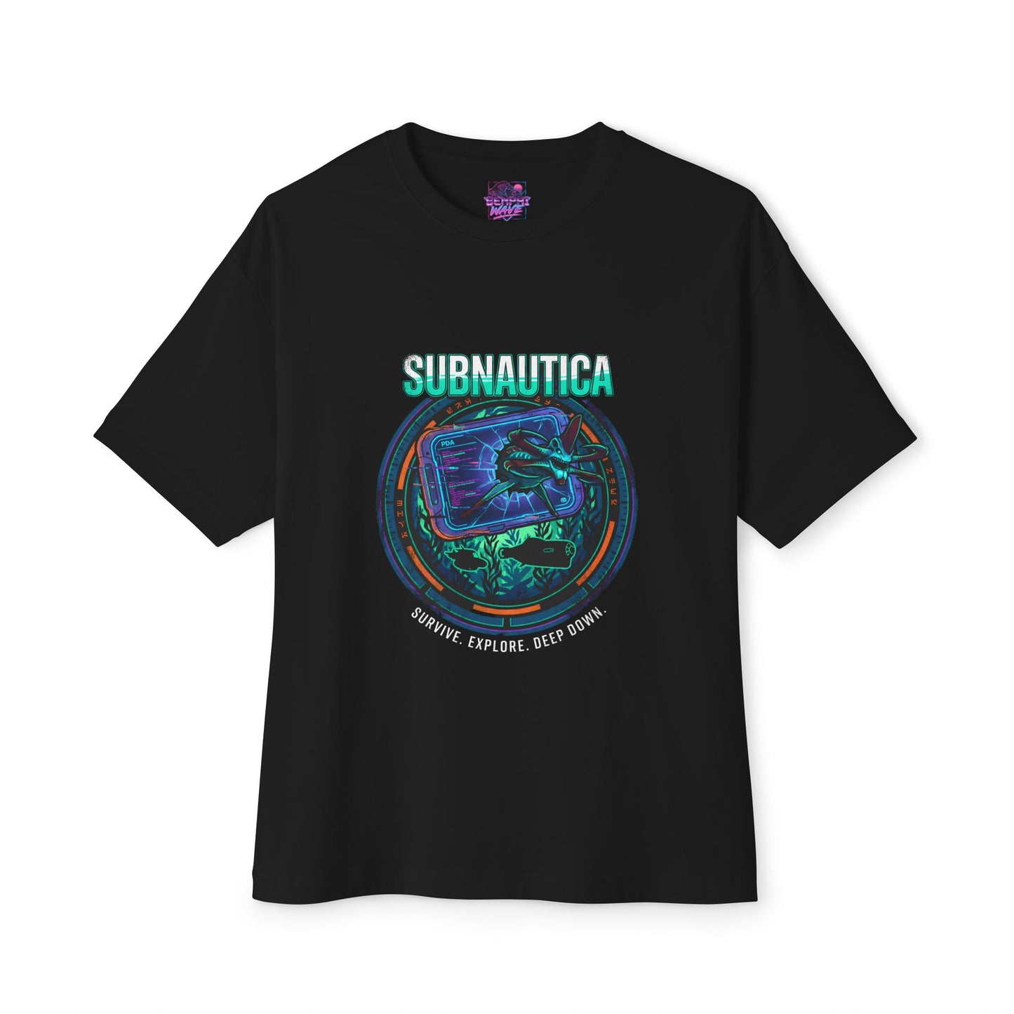 Subnautica: Planet 4546B Alien Ocean World Premium Oversized Unisex T-Shirt