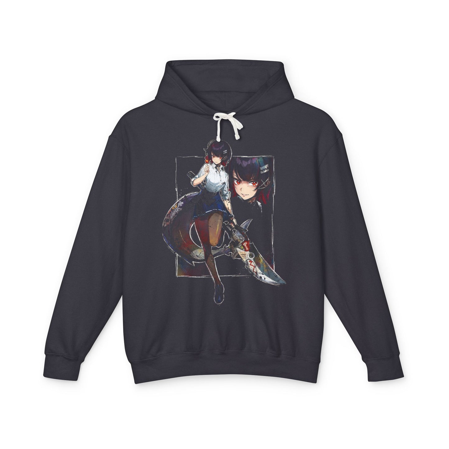 Ellen Joe ZZZ Shark Tail Scissors Maid Outfit Art Unisex Premium Hoodie