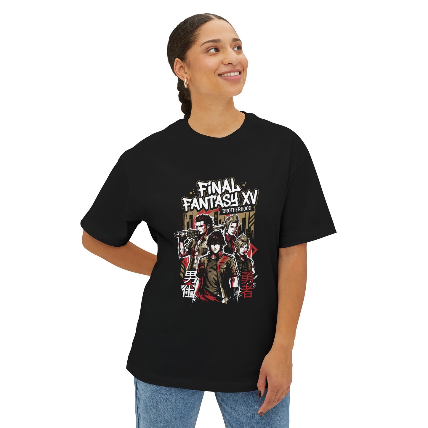 Final Fantasy XV Royal Arms Phantom Weapons Premium Oversized Unisex T-Shirt