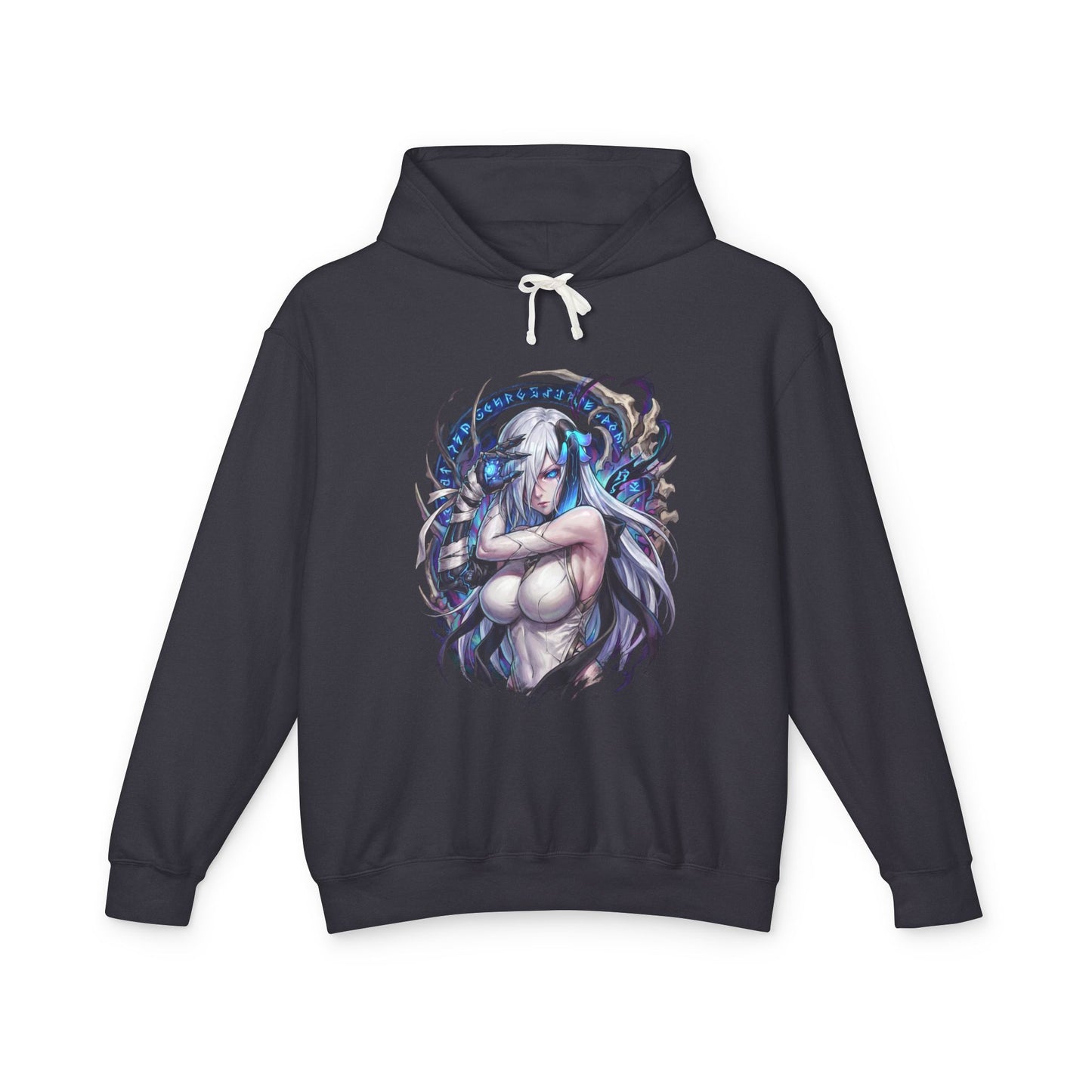 Narja Elysion Wyrm Companion Mental Link Battle Pose Chaos Zero Nightmare Art Unisex Premium Hoodie
