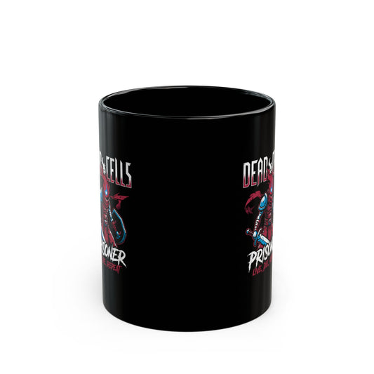 Dead Cells Prisoner Live Die Repeat Black Mug