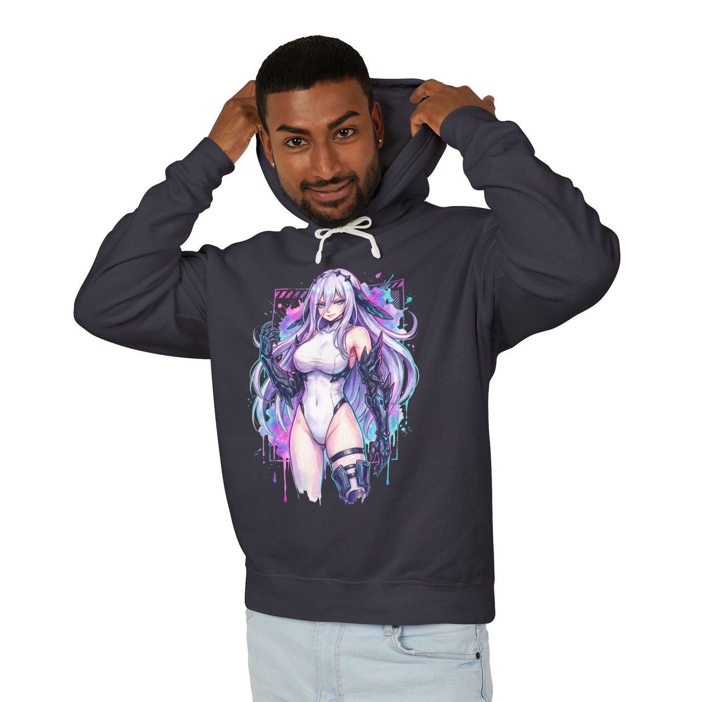 Narja Defense Up Buff and Crowd Control Specialist Chaos Zero Nightmare Design Unisex Premium Hoodie