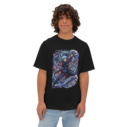 Kasumi Miwa: New Shadow Style Swordswoman JJK Premium Oversized Unisex T-Shirt