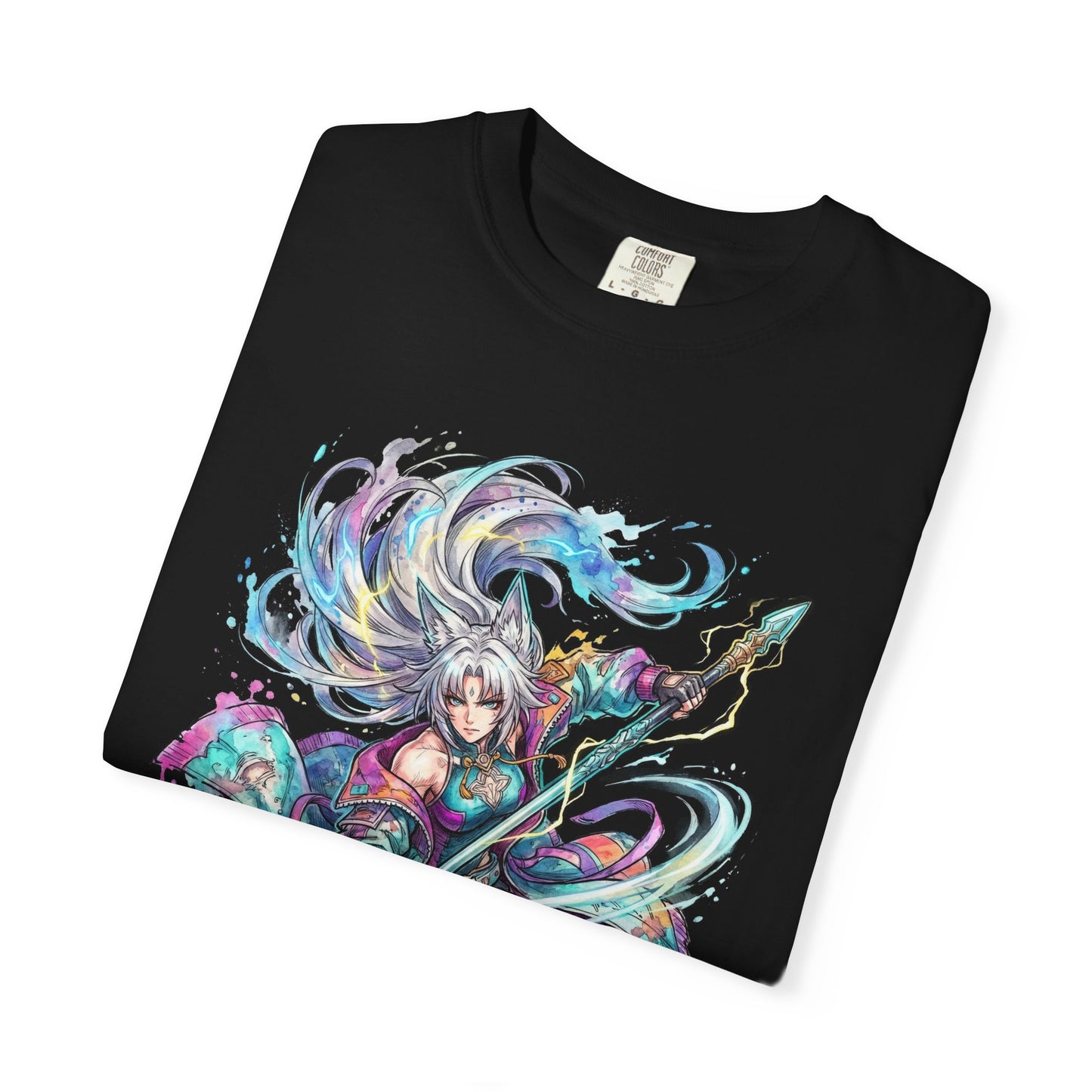 HSR Feixiao Merlin's Claw Vaporwave Retro Portrait Premium T-Shirt