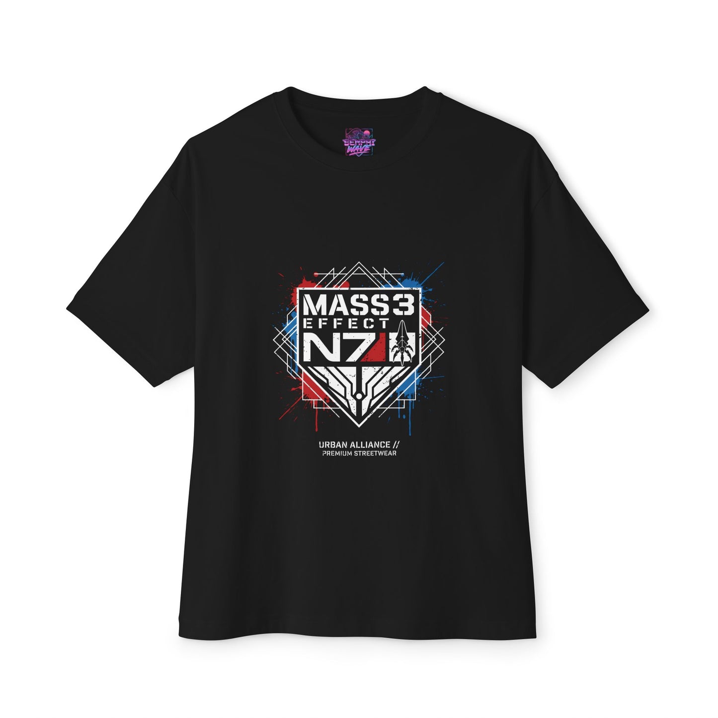 Commander Shepard Alliance N7 Elite Soldier Premium Oversized Unisex T-Shirt