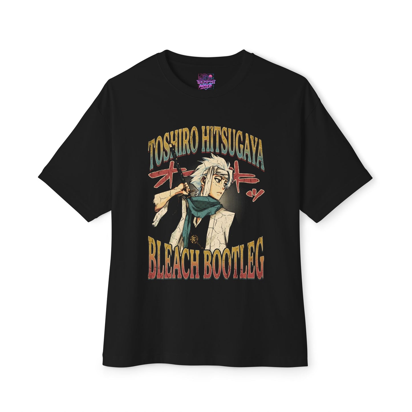 Toshiro Hitsugaya Bleach Classic Vintage Bootleg Shirt - Oversized Premium Tee