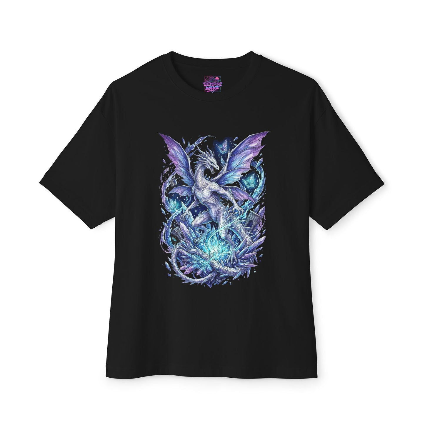 Seath the Scaleless Twisted Ancient Dragon Premium Oversized Unisex T-Shirt