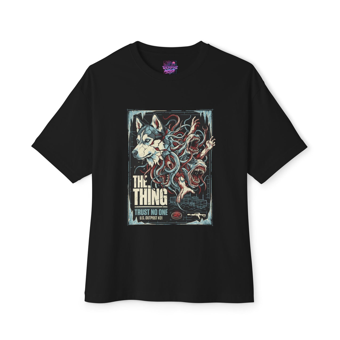 The Thing 1982: Antarctic Horror Classic Premium Oversized Unisex T-Shirt