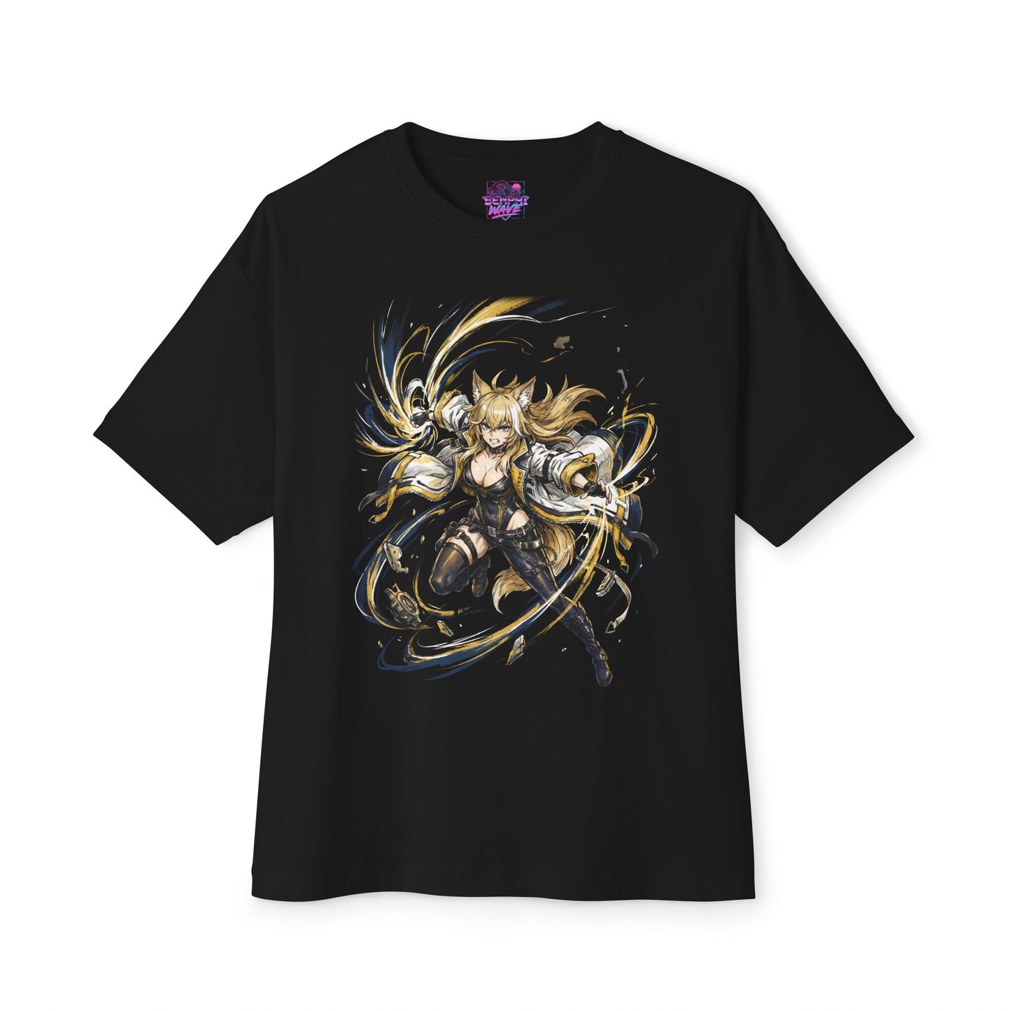 Magna CZN: Defense-Based Damage Dealer Art Premium Oversized Unisex T-Shirt